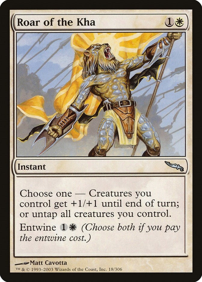 Image for Roar of the Kha (18) (MRD) - Magic: The Gathering