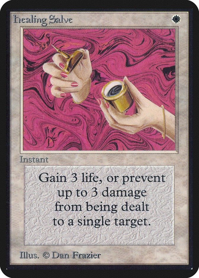 Image for Healing Salve (LEA) - Magic: The Gathering