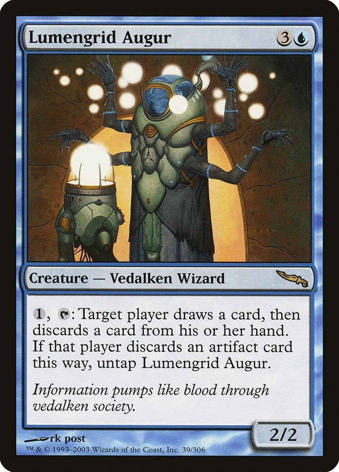Image for Lumengrid Augur (39) (MRD) - Magic: The Gathering