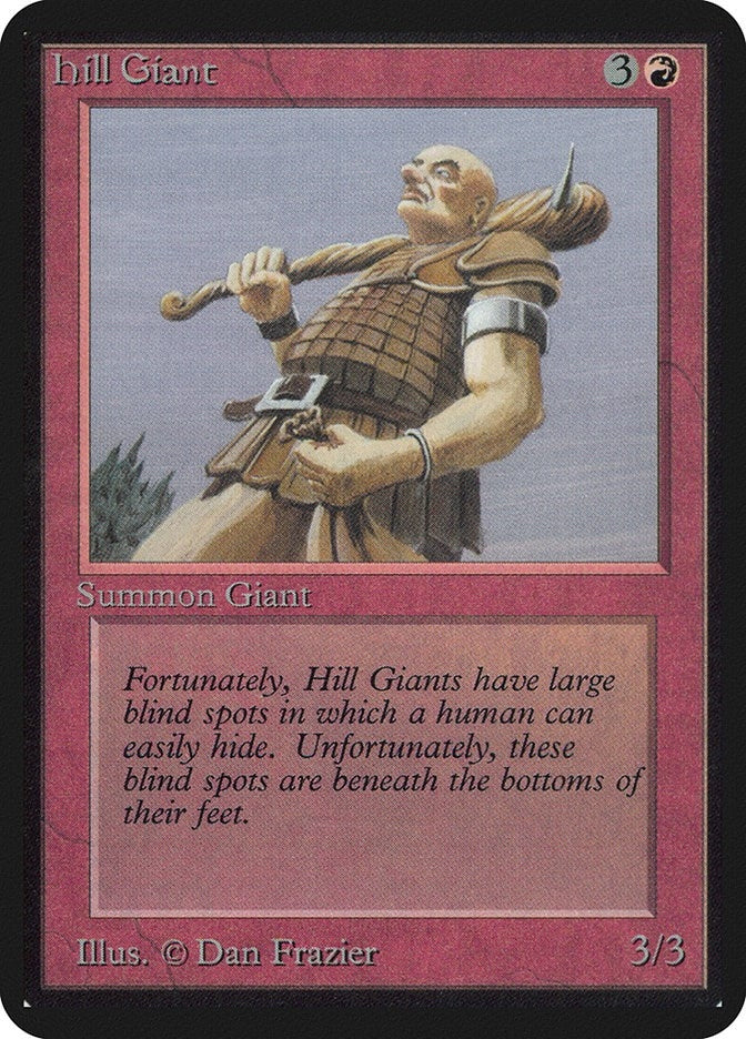 Image for Hill Giant (LEA) - Magic: The Gathering