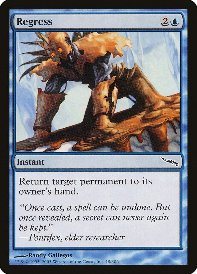 Image for Regress (48) (MRD) - Magic: The Gathering