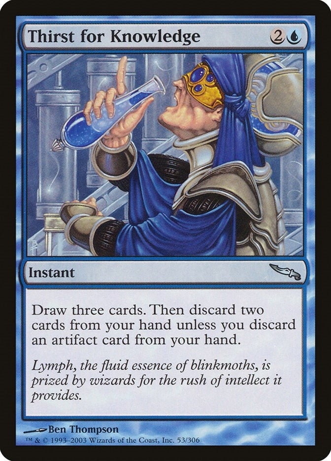 Image for Thirst for Knowledge (53) (MRD) - Magic: The Gathering