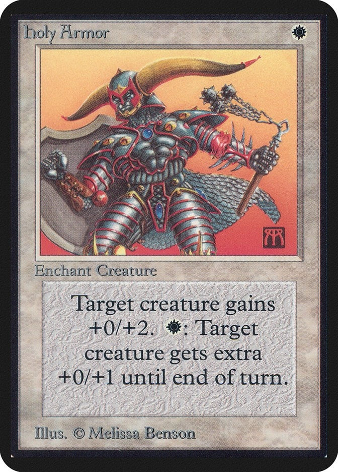 Image for Holy Armor (LEA) - Magic: The Gathering