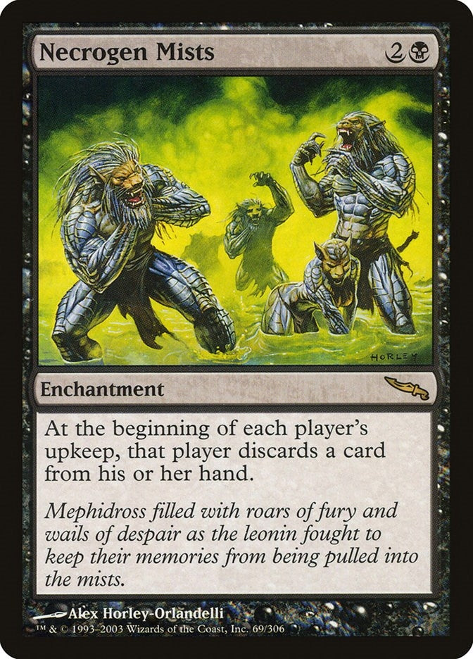 Image for Necrogen Mists (69) (MRD) - Magic: The Gathering
