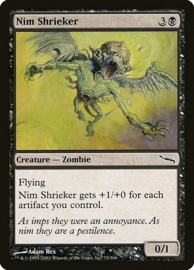 Image for Nim Shrieker (73) (MRD) - Magic: The Gathering