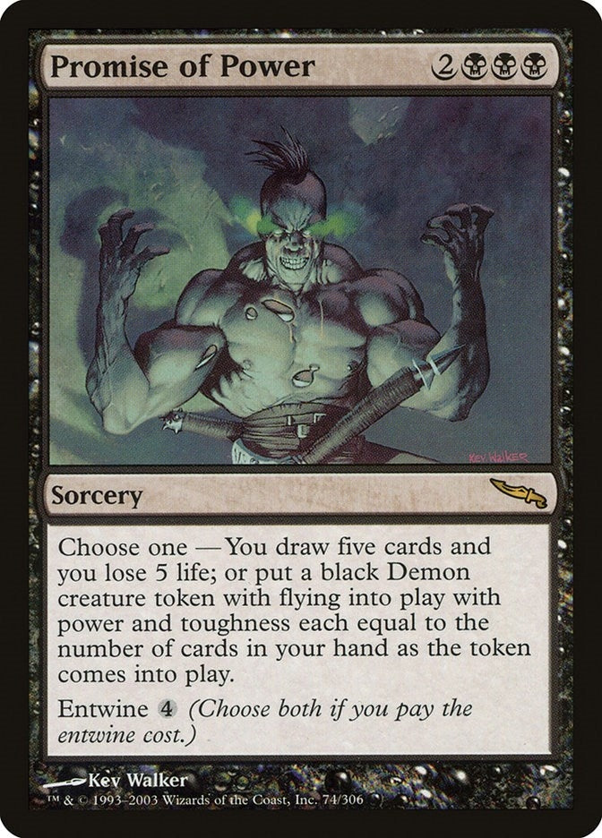 Image for Promise of Power (74) (MRD) - Magic: The Gathering