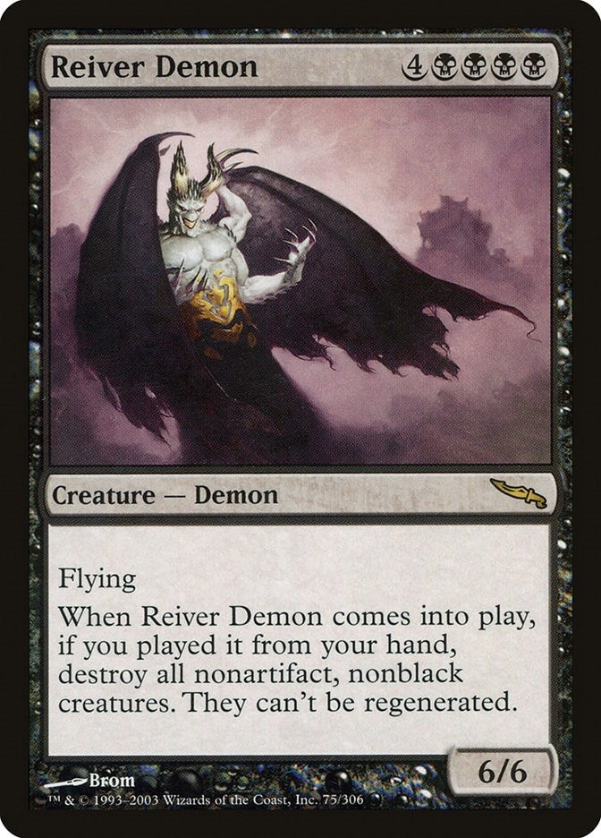 Image for Reiver Demon (75) (MRD) - Magic: The Gathering