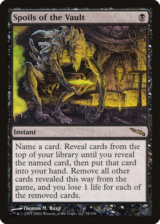 Image for Spoils of the Vault (78) (MRD) - Magic: The Gathering