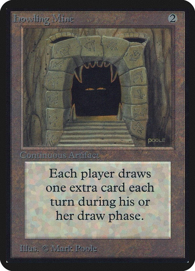 Image for Howling Mine (LEA) - Magic: The Gathering