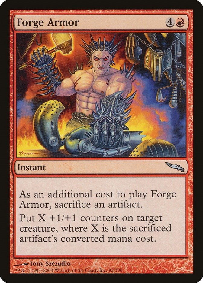 Image for Forge Armor (92) (MRD) - Magic: The Gathering