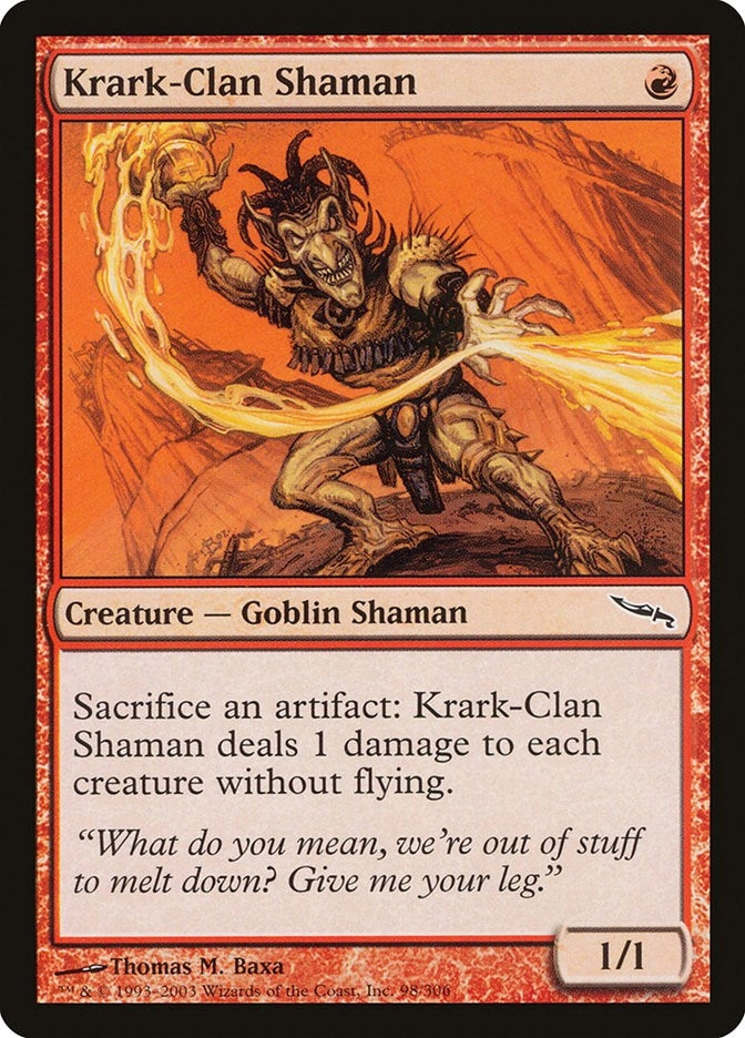 Image for Krark-Clan Shaman (98) (MRD) - Magic: The Gathering