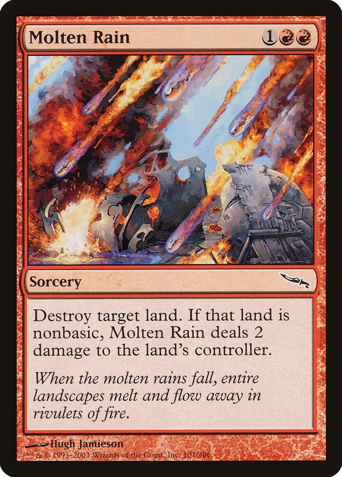 Image for Molten Rain (101) (MRD) - Magic: The Gathering