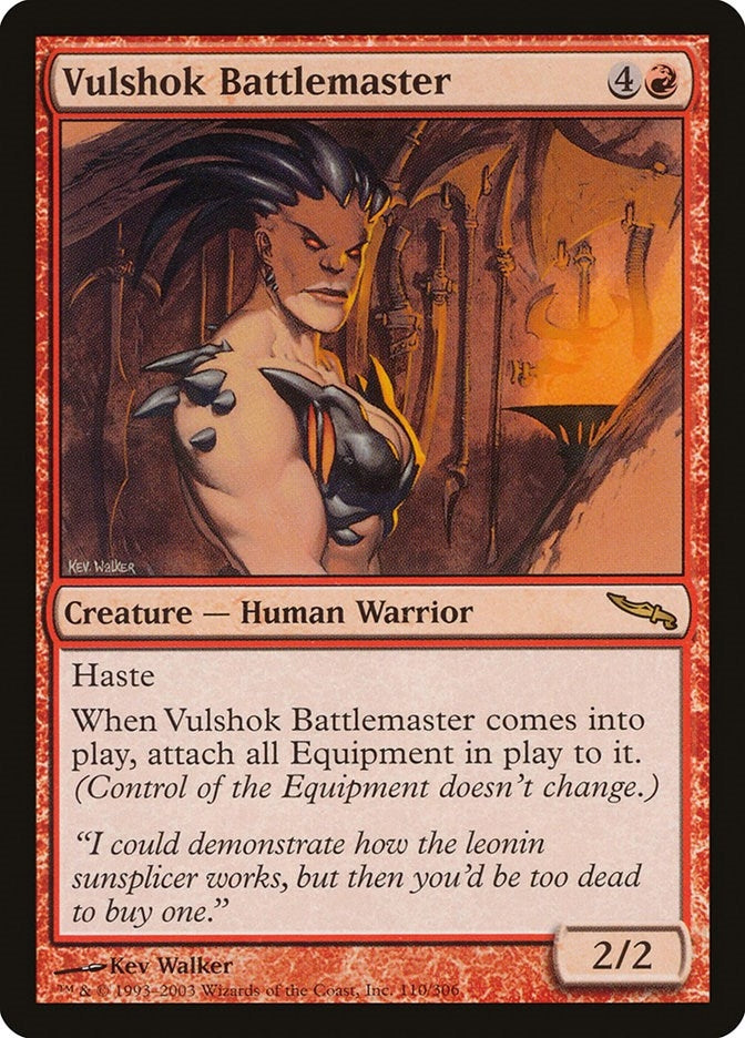 Image for Vulshok Battlemaster (110) (MRD) - Magic: The Gathering