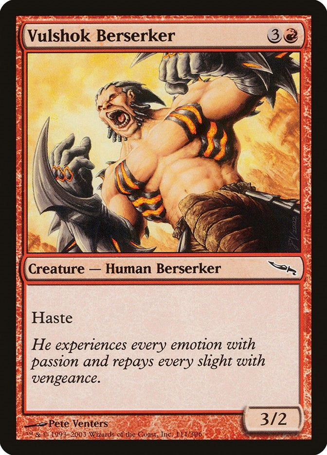 Image for Vulshok Berserker (111) (MRD) - Magic: The Gathering