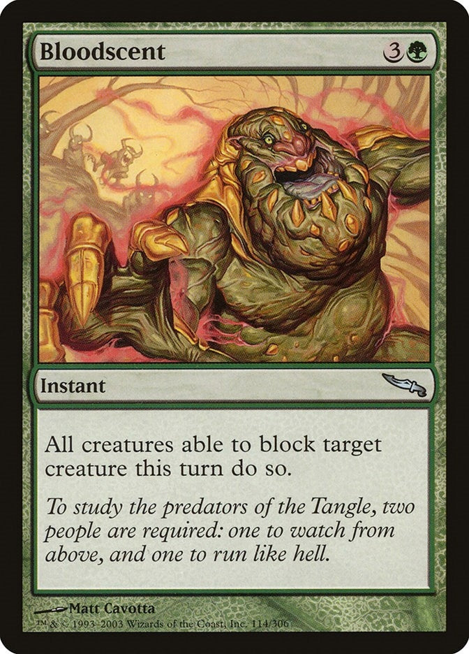 Image for Bloodscent (114) (MRD) - Magic: The Gathering