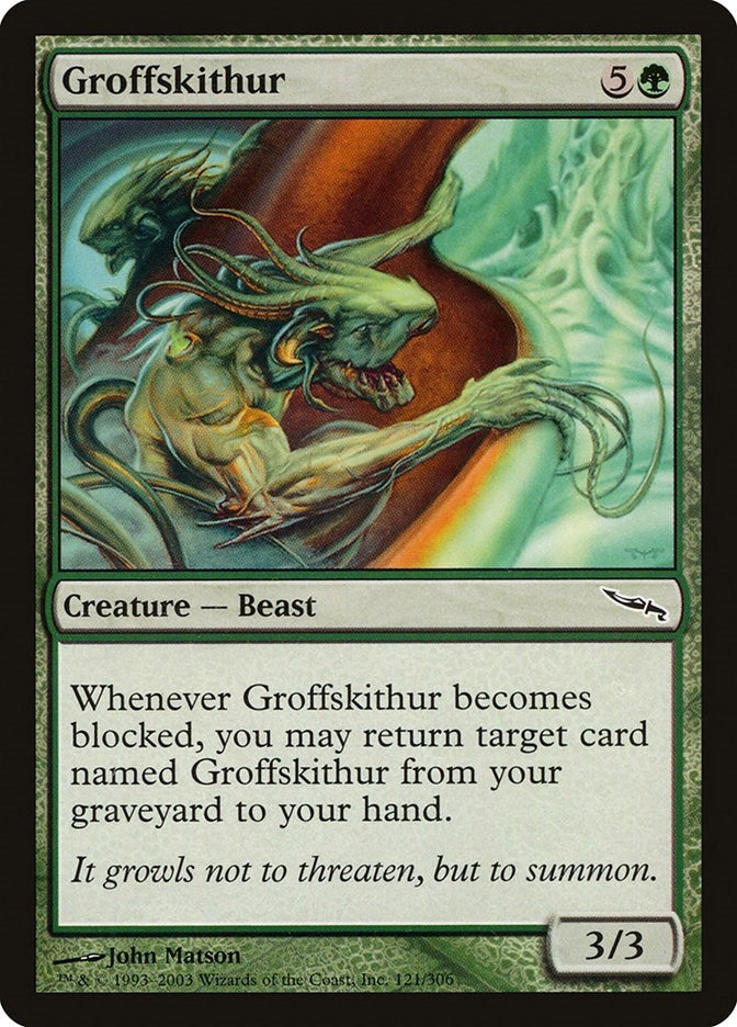 Image for Groffskithur (121) (MRD) - Magic: The Gathering