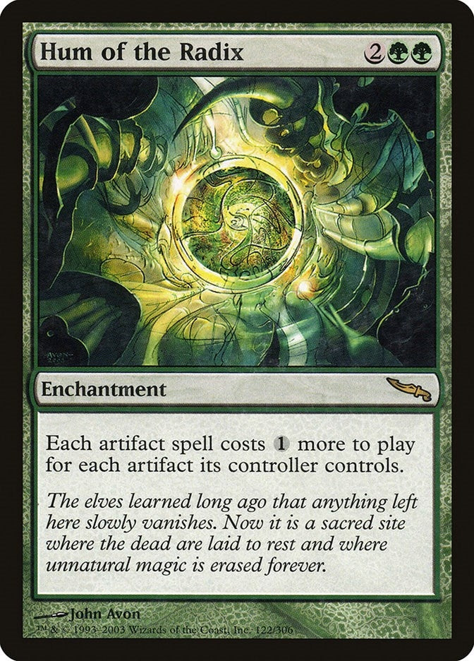 Image for Hum of the Radix (122) (MRD) - Magic: The Gathering