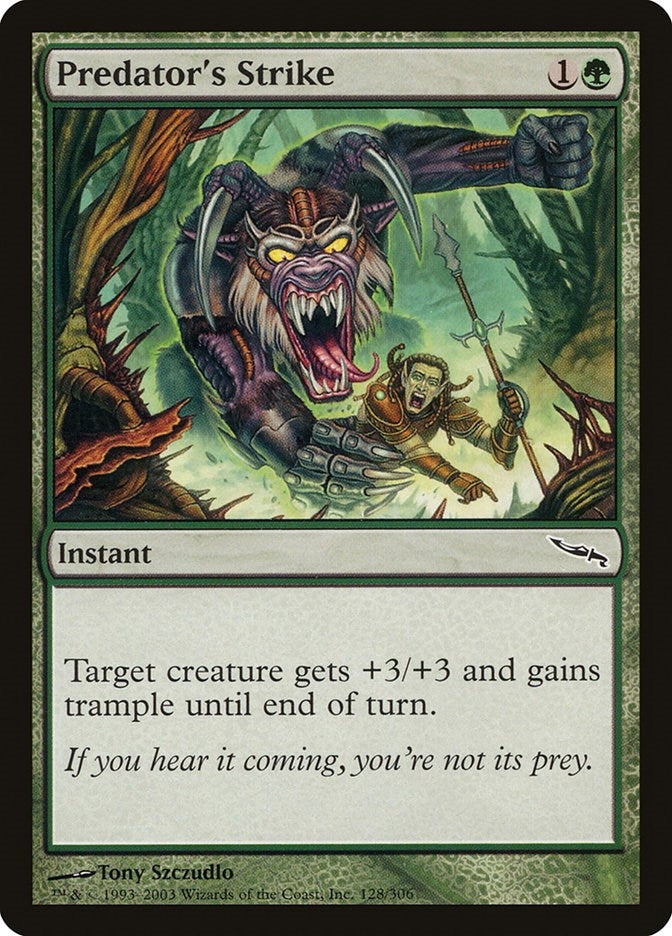 Image for Predator's Strike (128) (MRD) - Magic: The Gathering