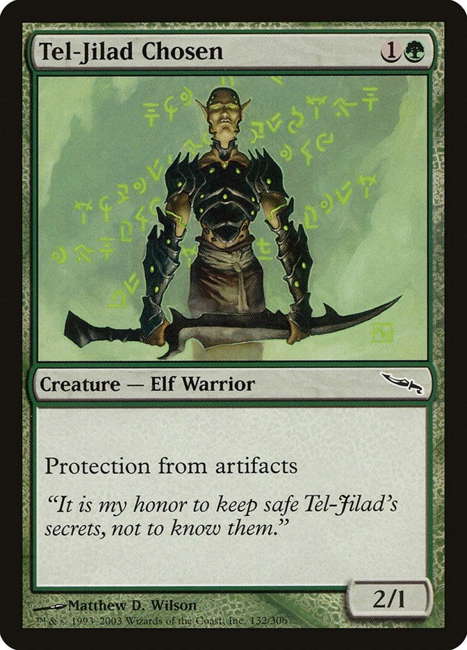 Image for Tel-Jilad Chosen (132) (MRD) - Magic: The Gathering