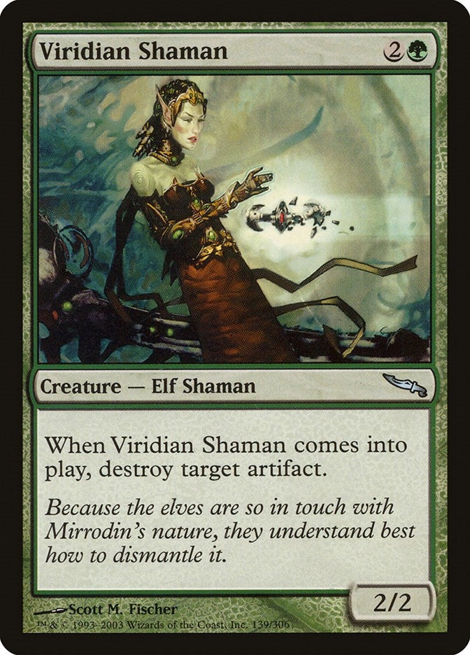 Image for Viridian Shaman (139) (MRD) - Magic: The Gathering
