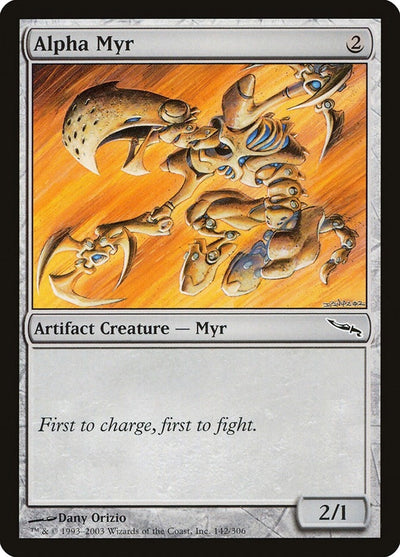 Alpha Myr (142) (MRD)