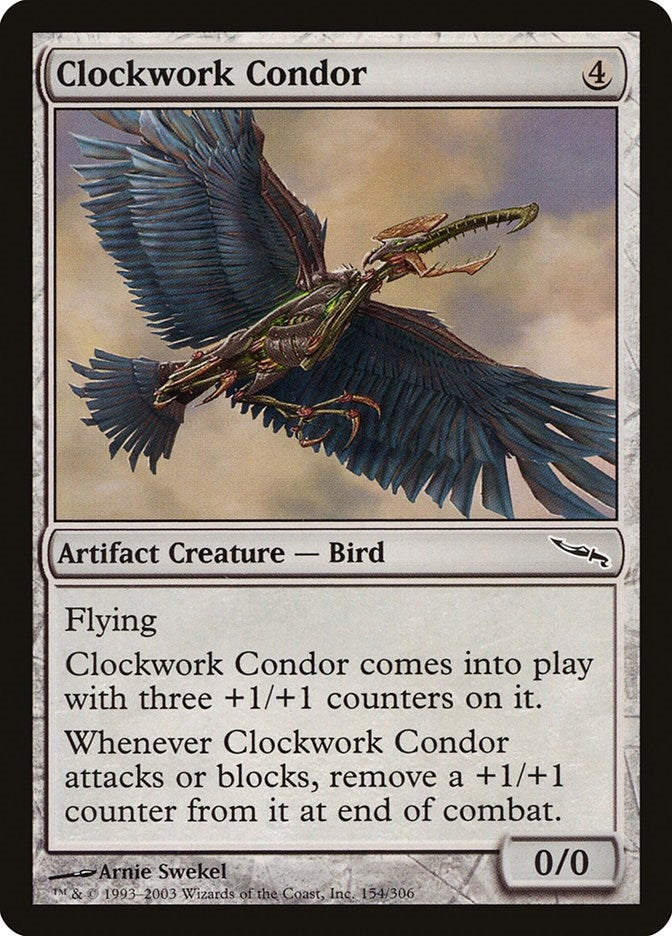 Image for Clockwork Condor (154) (MRD) - Magic: The Gathering