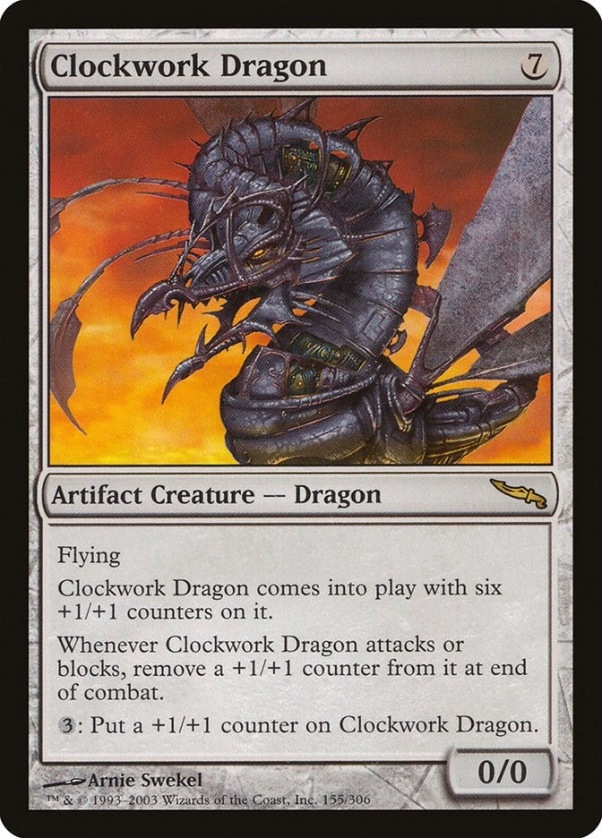 Image for Clockwork Dragon (155) (MRD) - Magic: The Gathering