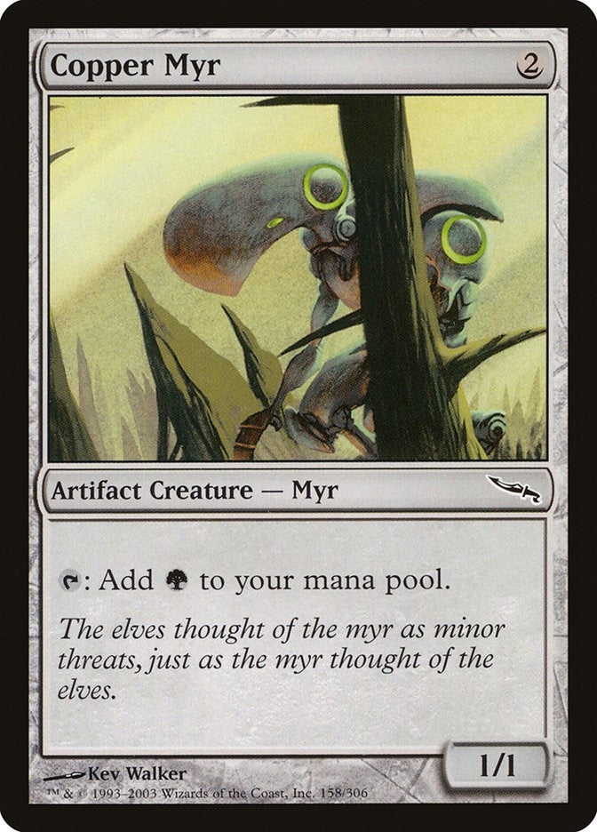 Image for Copper Myr (158) (MRD) - Magic: The Gathering