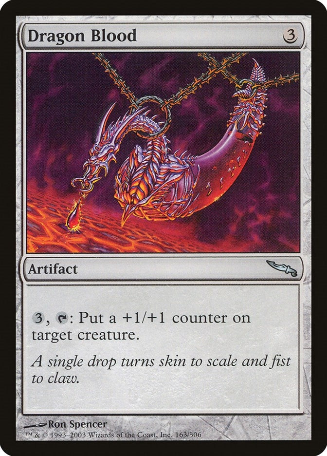 Image for Dragon Blood (163) (MRD) - Magic: The Gathering