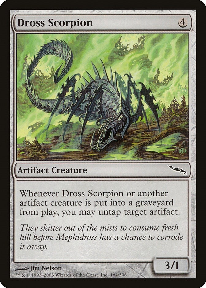 Image for Dross Scorpion (164) (MRD) - Magic: The Gathering
