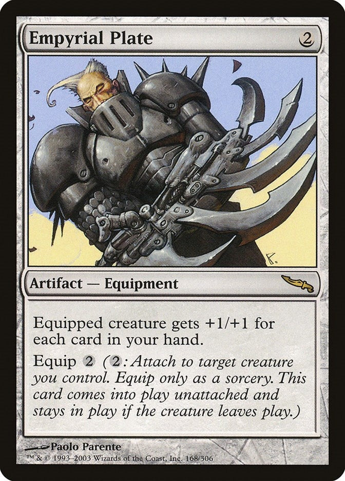 Image for Empyrial Plate (168) (MRD) - Magic: The Gathering