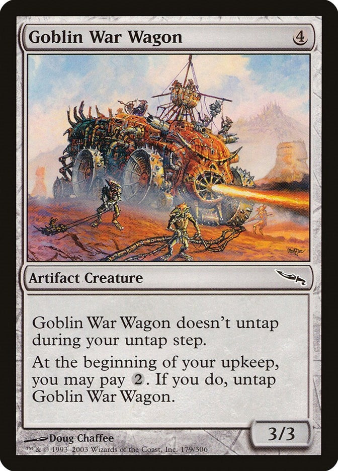 Image for Goblin War Wagon (179) (MRD) - Magic: The Gathering