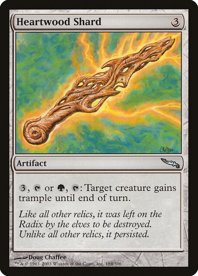 Image for Heartwood Shard (184) (MRD) - Magic: The Gathering