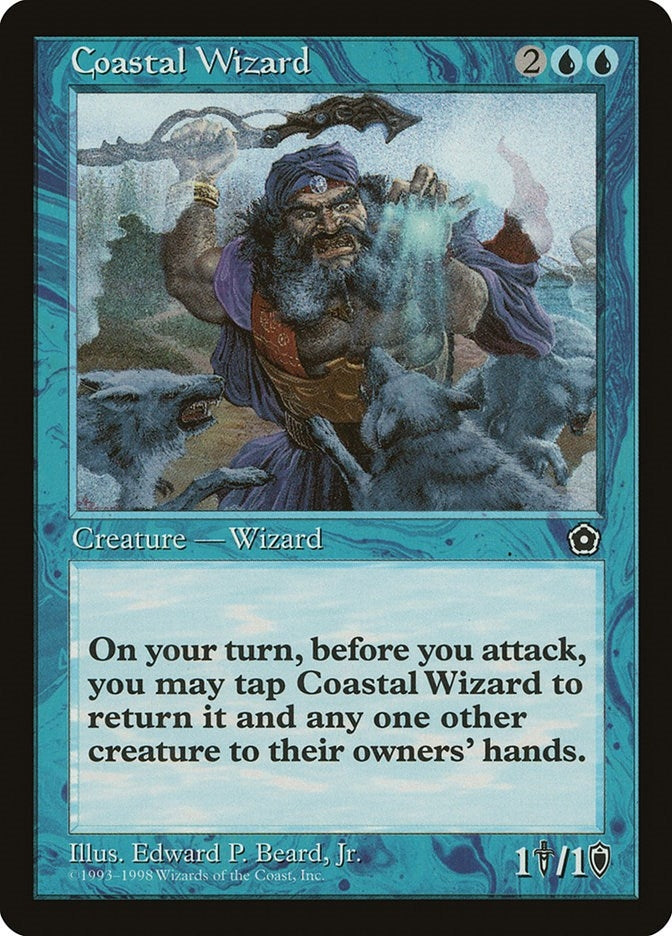 Image for Coastal Wizard (P02) - Magic: The Gathering