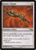 Image for Krark's Thumb (190) (MRD) - Magic: The Gathering