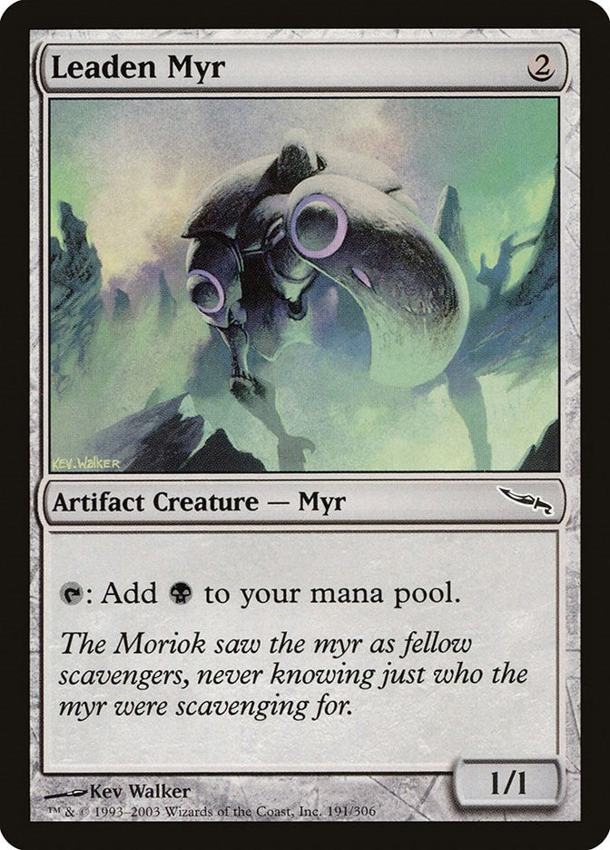 Image for Leaden Myr (191) (MRD) - Magic: The Gathering