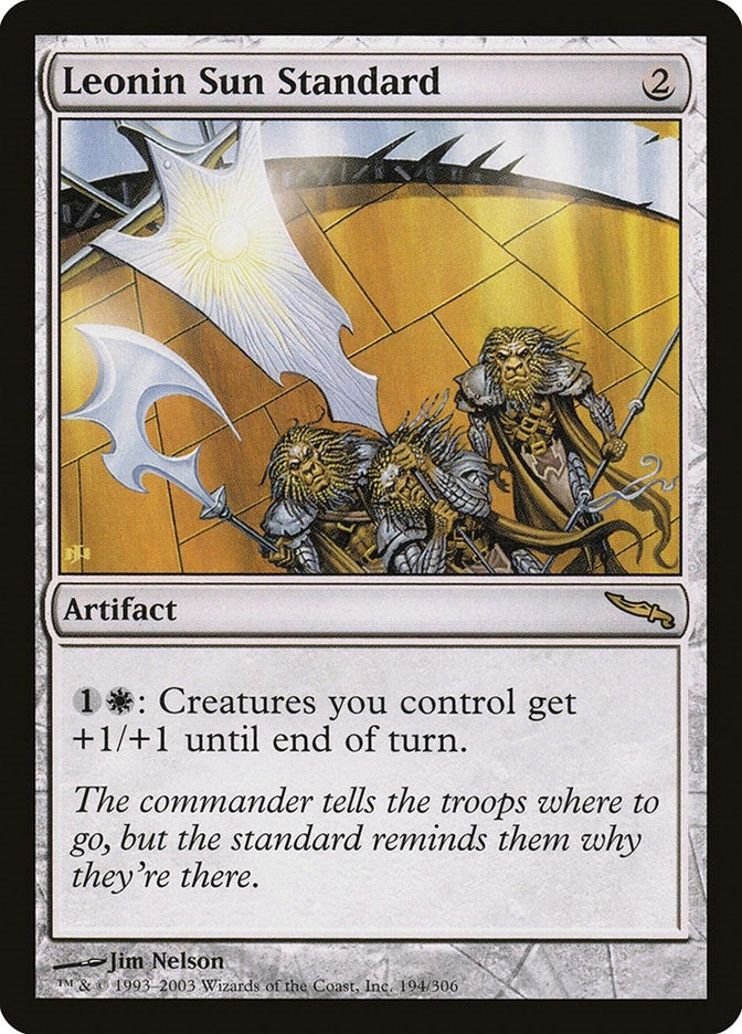 Image for Leonin Sun Standard (194) (MRD) - Magic: The Gathering