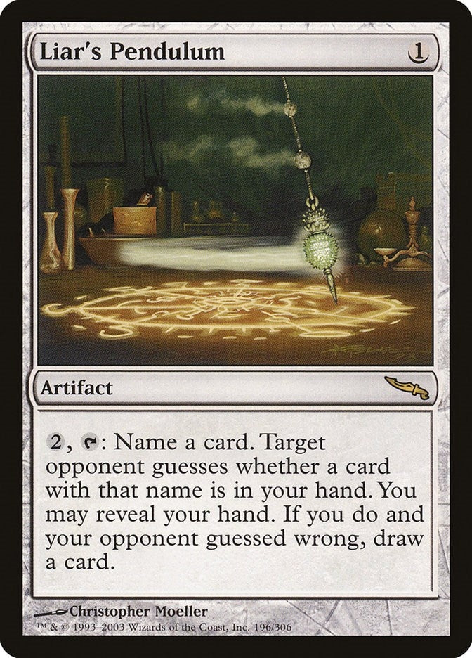 Image for Liar's Pendulum (196) (MRD) - Magic: The Gathering
