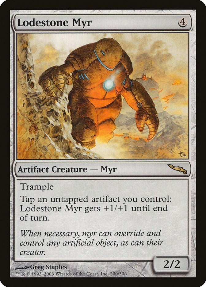Image for Lodestone Myr (200) (MRD) - Magic: The Gathering