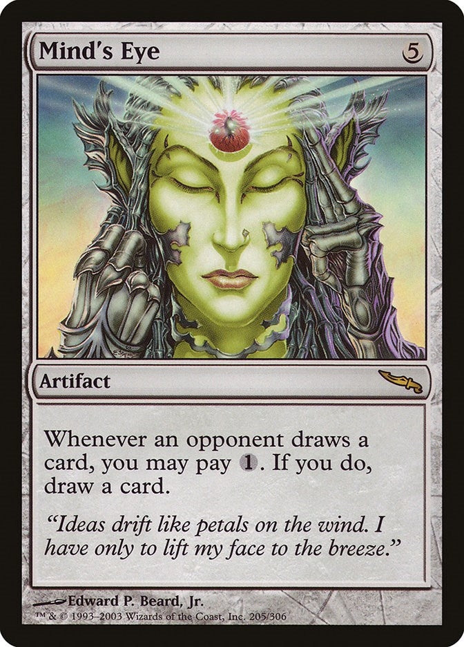 Image for Mind's Eye (205) (MRD) - Magic: The Gathering