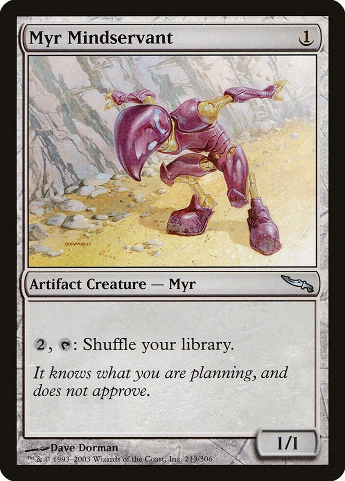 Image for Myr Mindservant (213) (MRD) - Magic: The Gathering