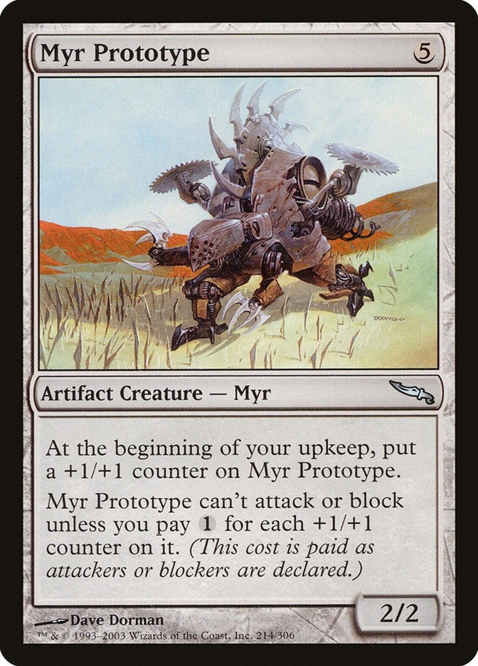 Image for Myr Prototype (214) (MRD) - Magic: The Gathering
