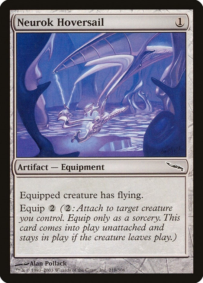 Image for Neurok Hoversail (218) (MRD) - Magic: The Gathering