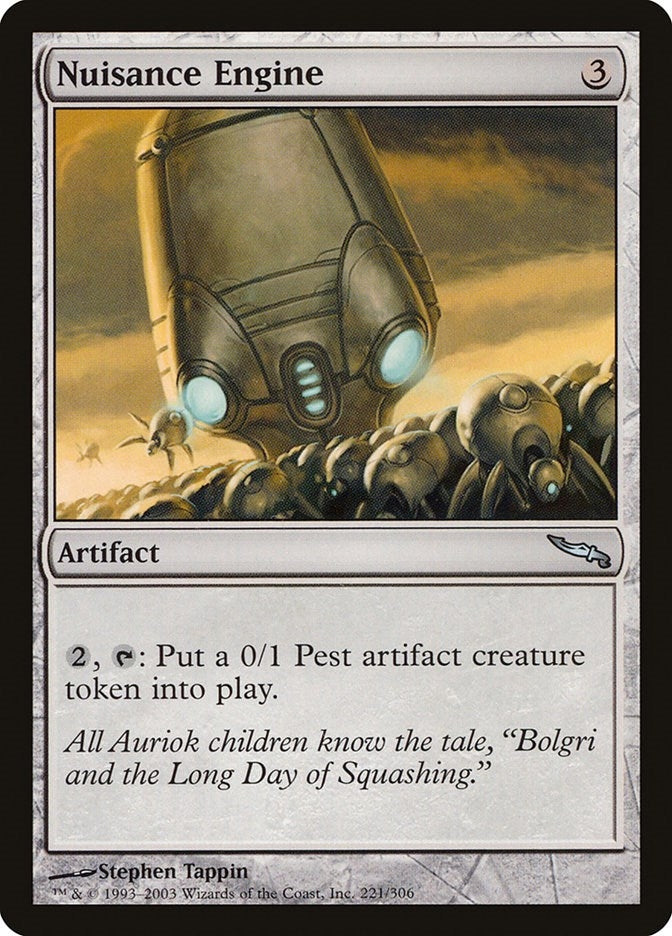 Image for Nuisance Engine (221) (MRD) - Magic: The Gathering