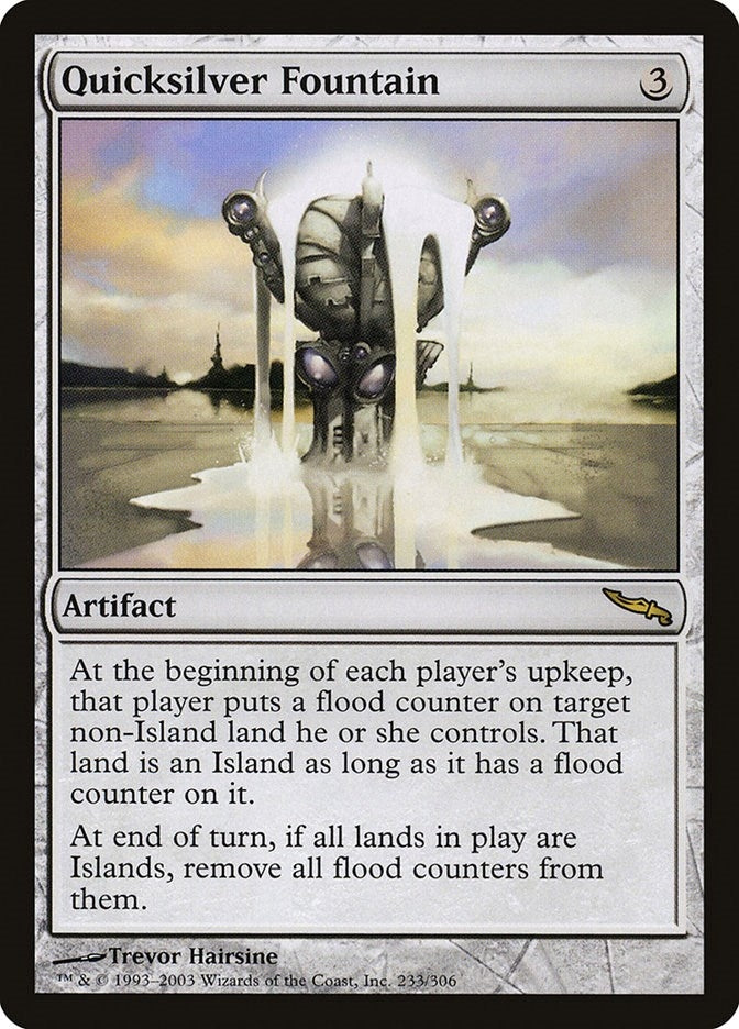 Image for Quicksilver Fountain (233) (MRD) - Magic: The Gathering