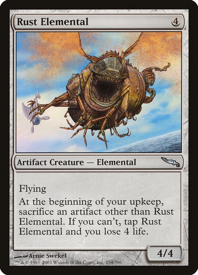 Image for Rust Elemental (234) (MRD) - Magic: The Gathering