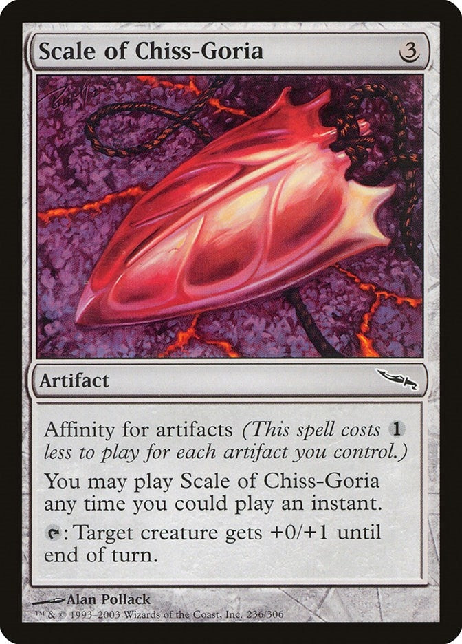 Image for Scale of Chiss-Goria (236) (MRD) - Magic: The Gathering