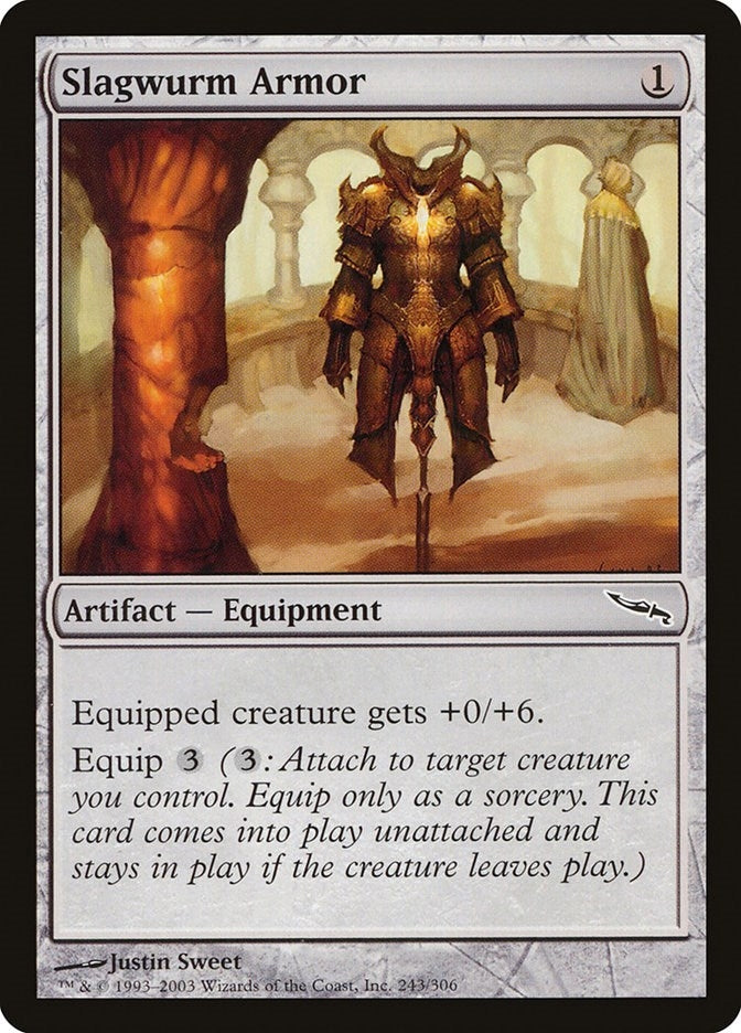 Image for Slagwurm Armor (243) (MRD) - Magic: The Gathering