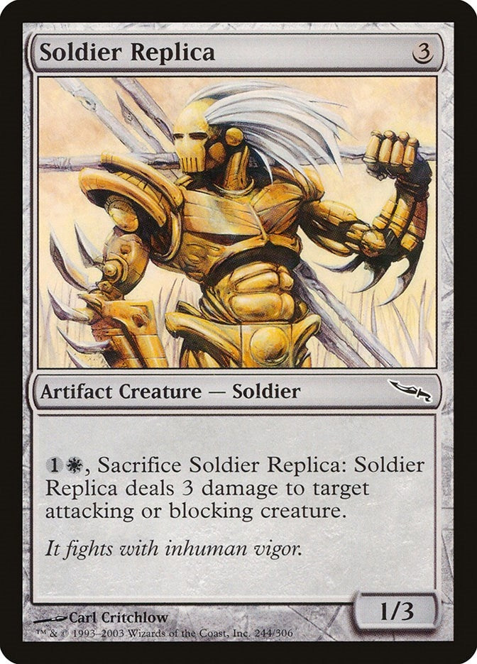 Image for Soldier Replica (244) (MRD) - Magic: The Gathering