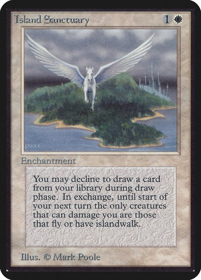 Image for Island Sanctuary (LEA) - Magic: The Gathering